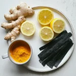 Best Japanese Mounjaro Recipe: Simple, Natural & Powerful 6 Japanese Mounjaro ingredients on plate