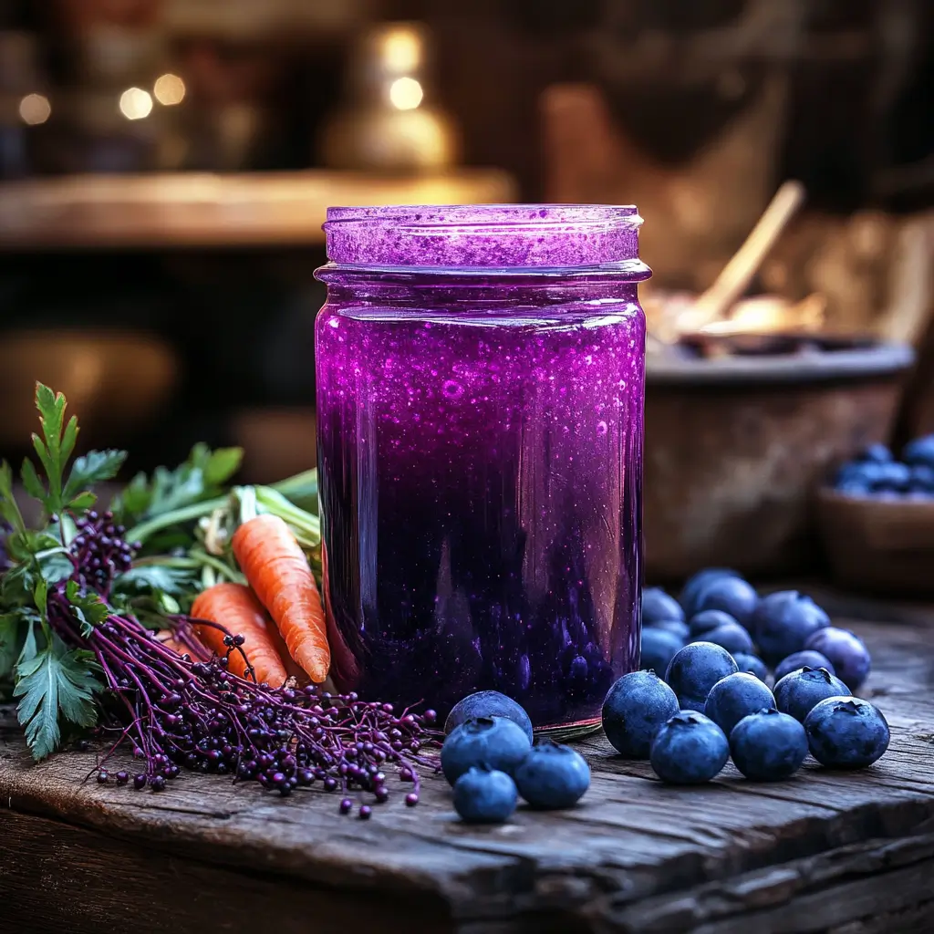 Purple Peel Recipe for Weight Loss: The Simple Mitochondria-Boosting Hack 5 Purple peel recipe for weight loss in a glass jar