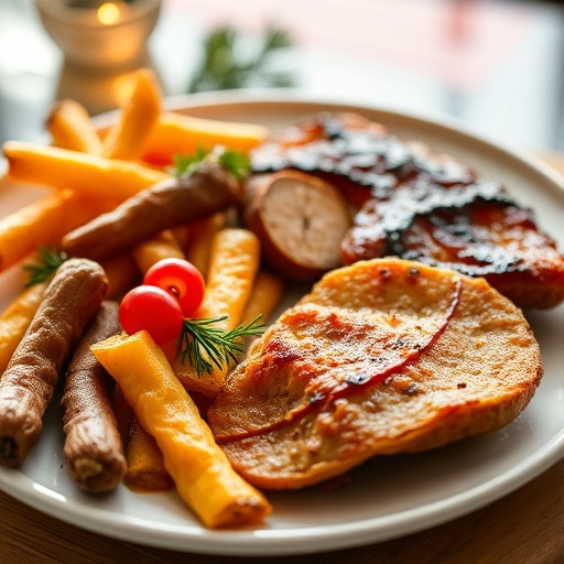 Fresh Quick & Delicious Christmas Dinner Ideas for Busy Nights 1 A beautifully set Christmas dinner table with a roasted turkey as the centerpiece, surrounded by vibrant side dishes.