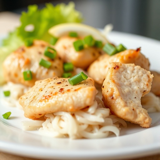 Simple and delicious cooked chicken pieces in a skillet with herbs, ready to be served, perfect for various chicken dishes recipes. 