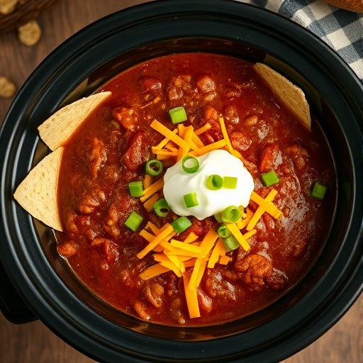 Crowd-Pleasing Crockpot Chili: Your Go-To Recipe for a Winning Game Day Feast